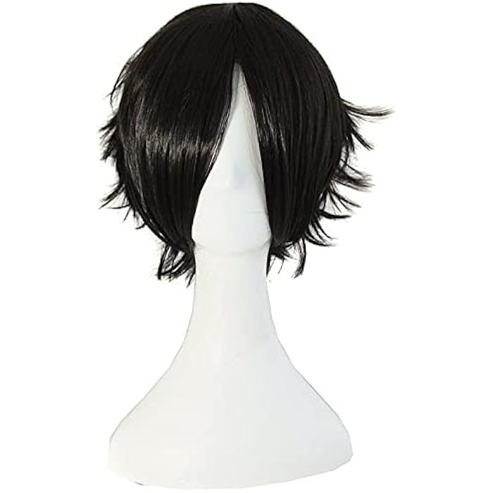 DILLARDS Short Black Hair Synthetic Wig - Image 2